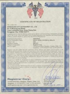 FDA Certificates